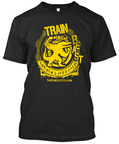 Train Like A Beast - Silver&Gold T-Shirts
